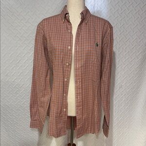 Polo Ralph Lauren Brick Red Checkered Shirt